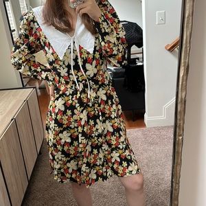 100% mulberry silk dress new